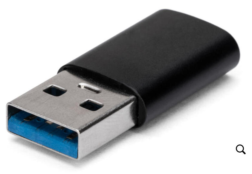 USB-A to USB-C adapter